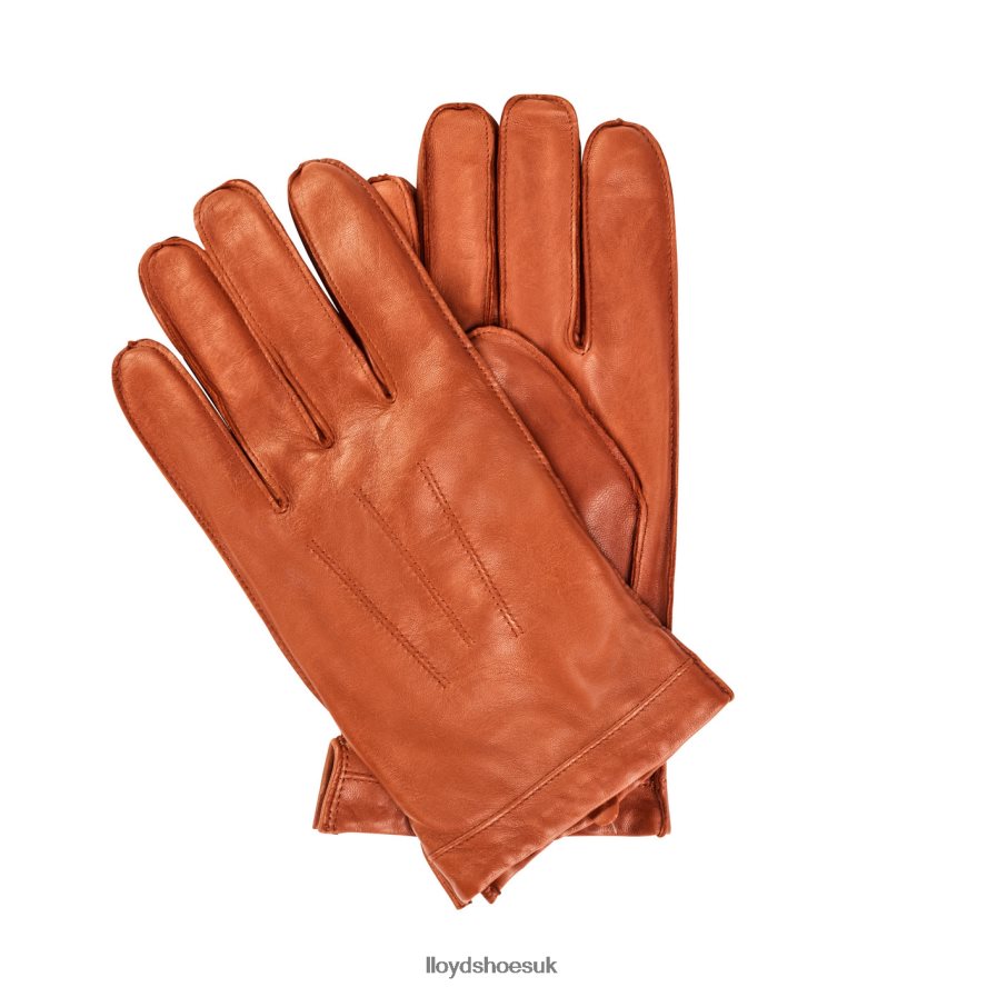 LLOYD Men leather GLOVES H4BXXT706 Accessories brown