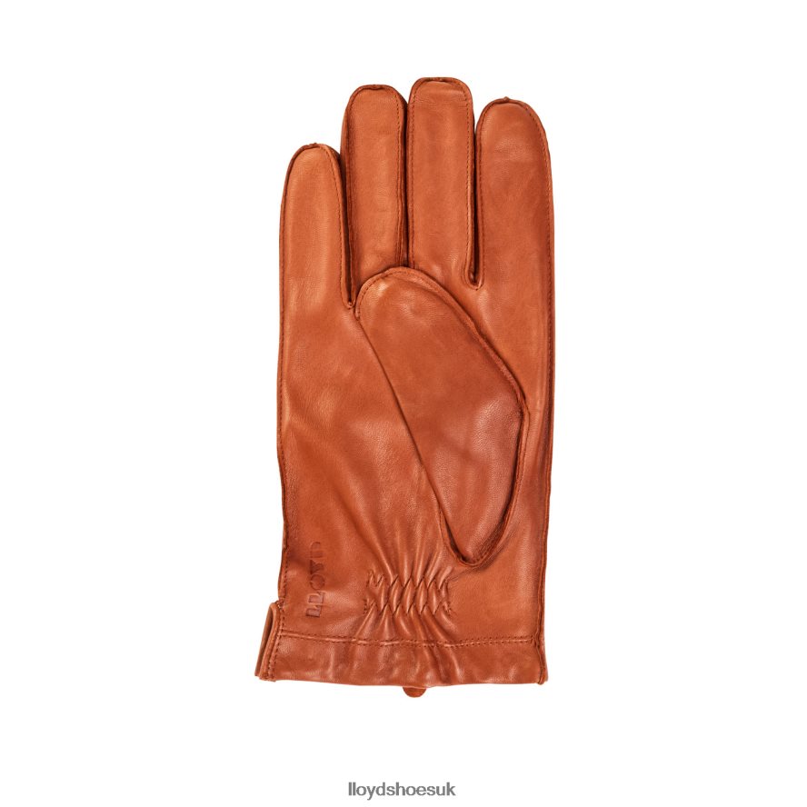 LLOYD Men leather GLOVES H4BXXT706 Accessories brown
