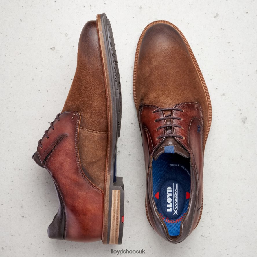 LLOYD Men KAUNAS (XTRAWIDE) H4BXXT228 Shoes brown