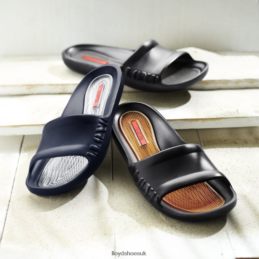 LLOYD Men BATH SLIDES H4BXXT714 Shoes blue