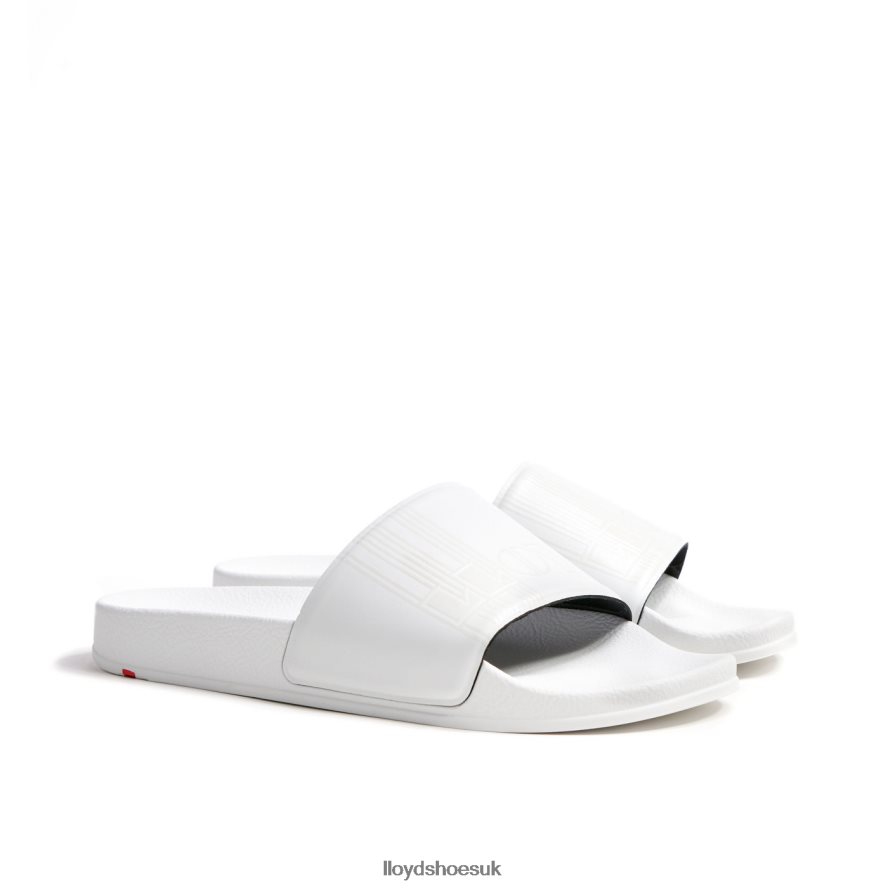LLOYD Men BATH SLIDES H4BXXT716 Shoes white