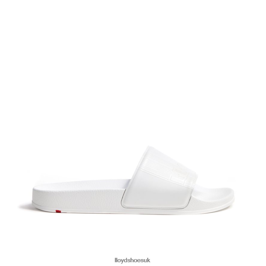 LLOYD Men BATH SLIDES H4BXXT716 Shoes white