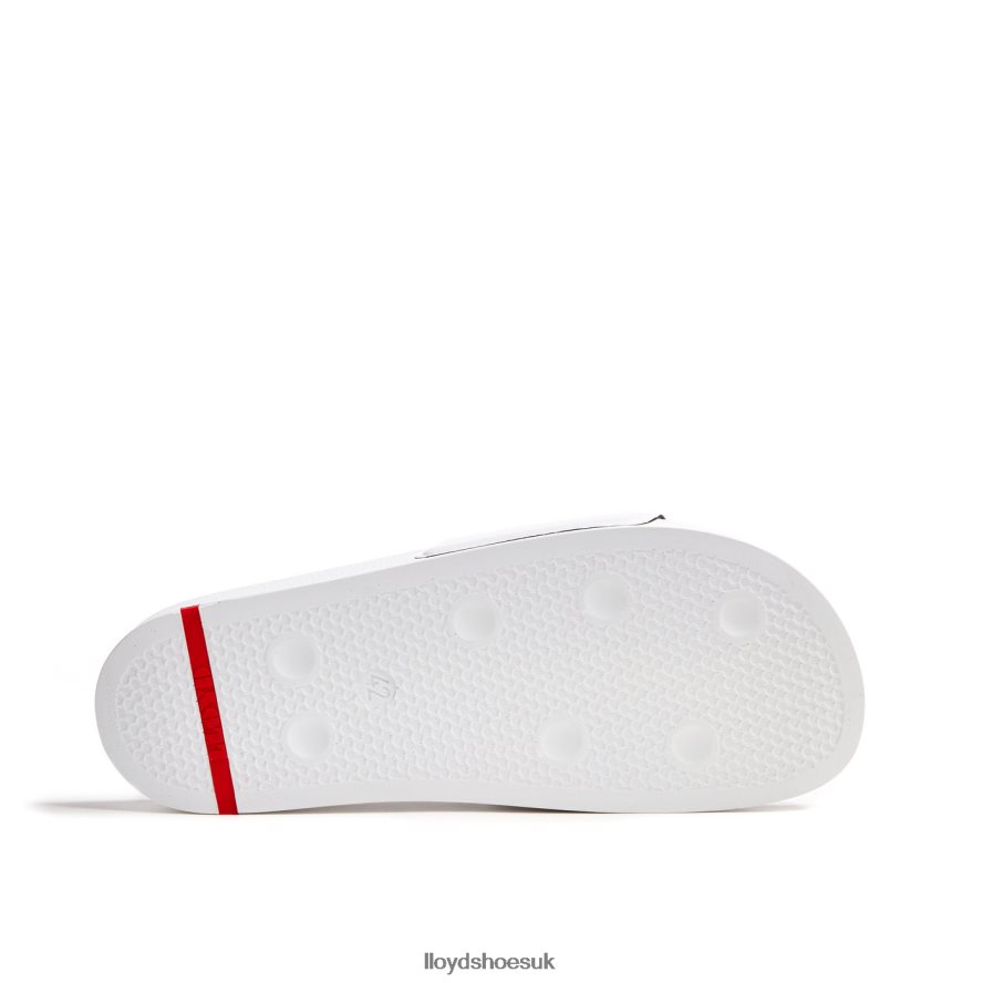 LLOYD Men BATH SLIDES H4BXXT716 Shoes white