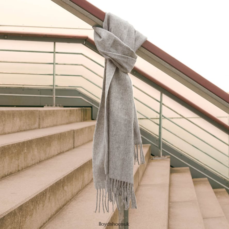LLOYD Women WOOL/CASHMERE SCARF H4BXXT1301 Accessories grey