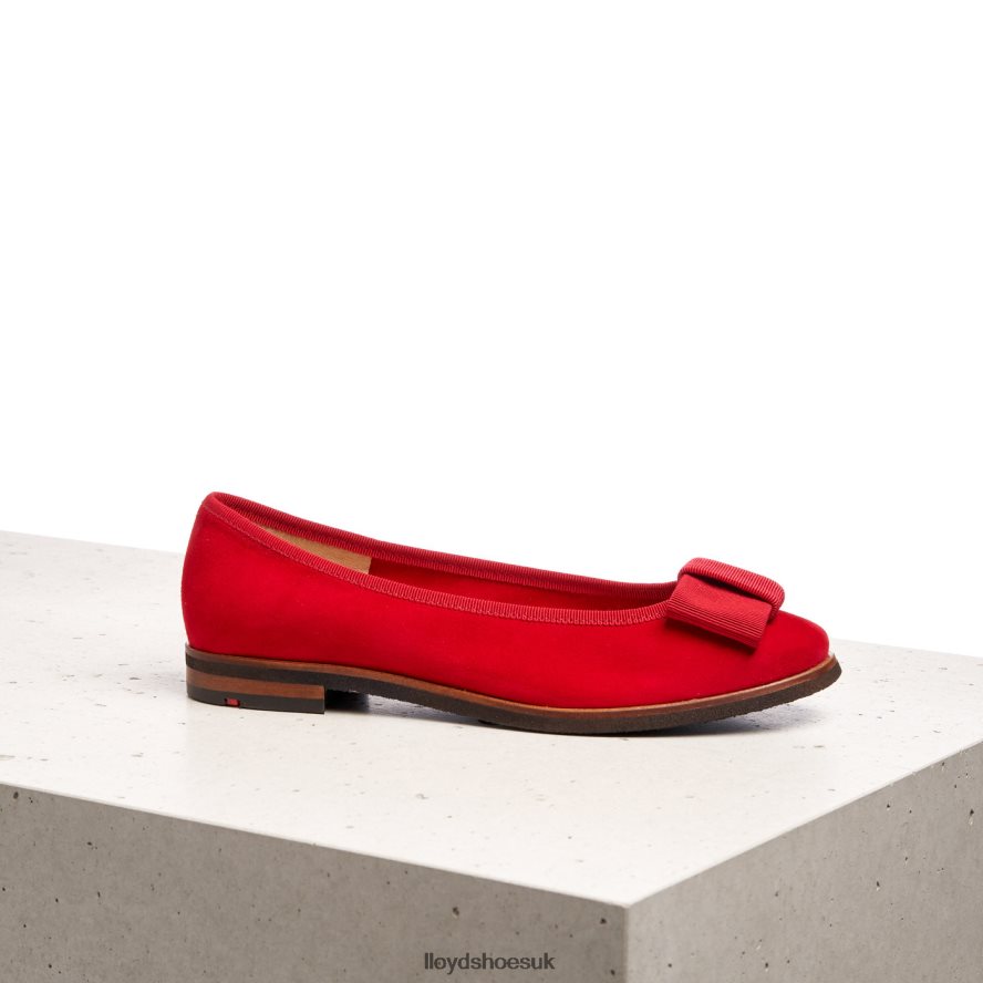 LLOYD Women LEATHER BALLERINA H4BXXT1175 Shoes red