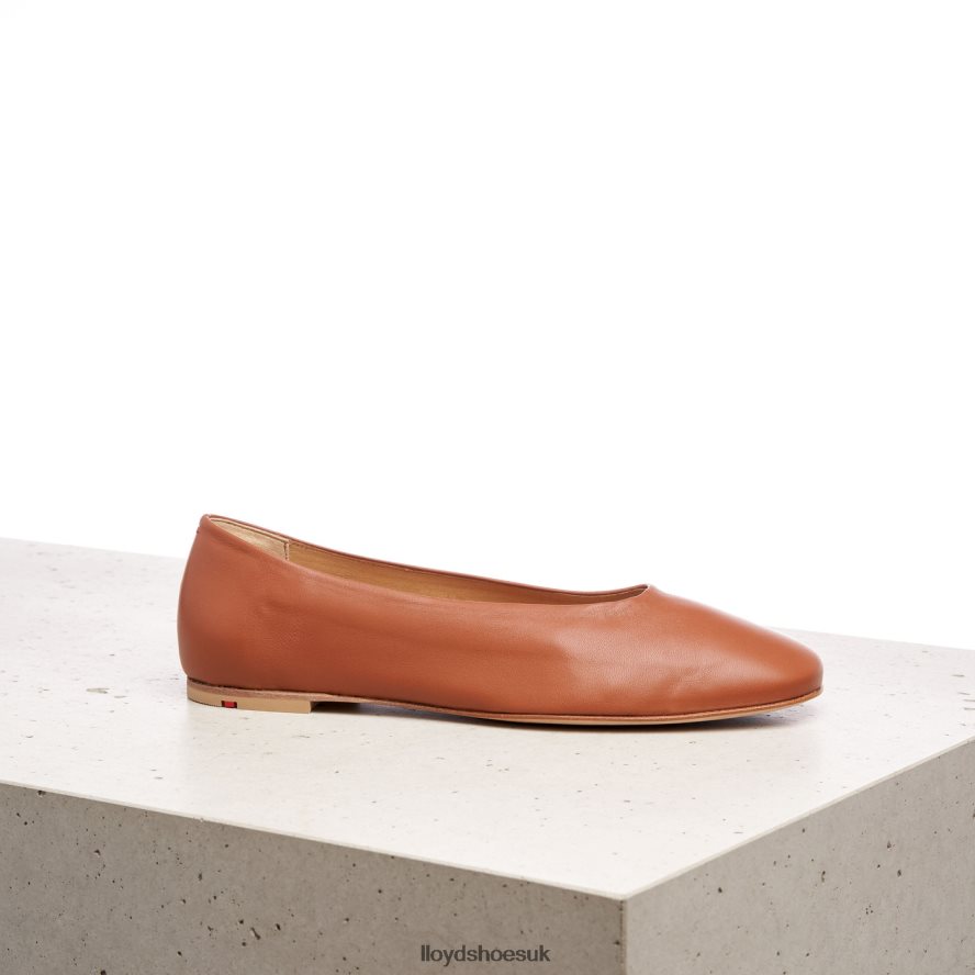 LLOYD Women LEATHER BALLERINA H4BXXT1256 Shoes brown