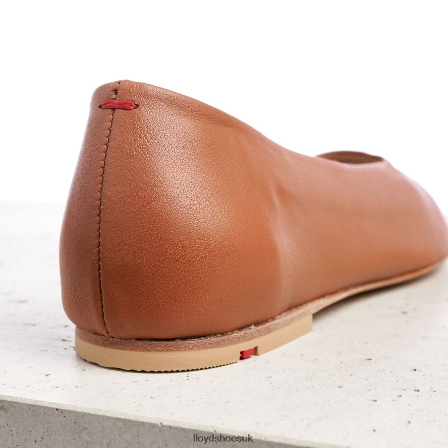 LLOYD Women LEATHER BALLERINA H4BXXT1256 Shoes brown