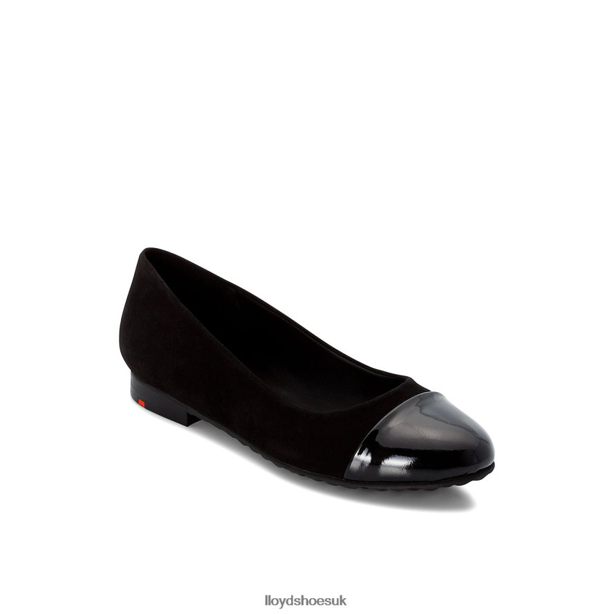 LLOYD Women PATENT LEATHER BALLERINA H4BXXT1171 Shoes black