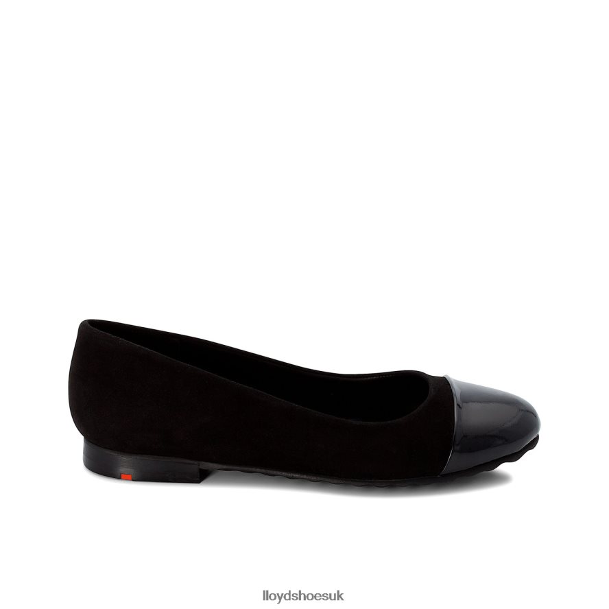 LLOYD Women PATENT LEATHER BALLERINA H4BXXT1171 Shoes black