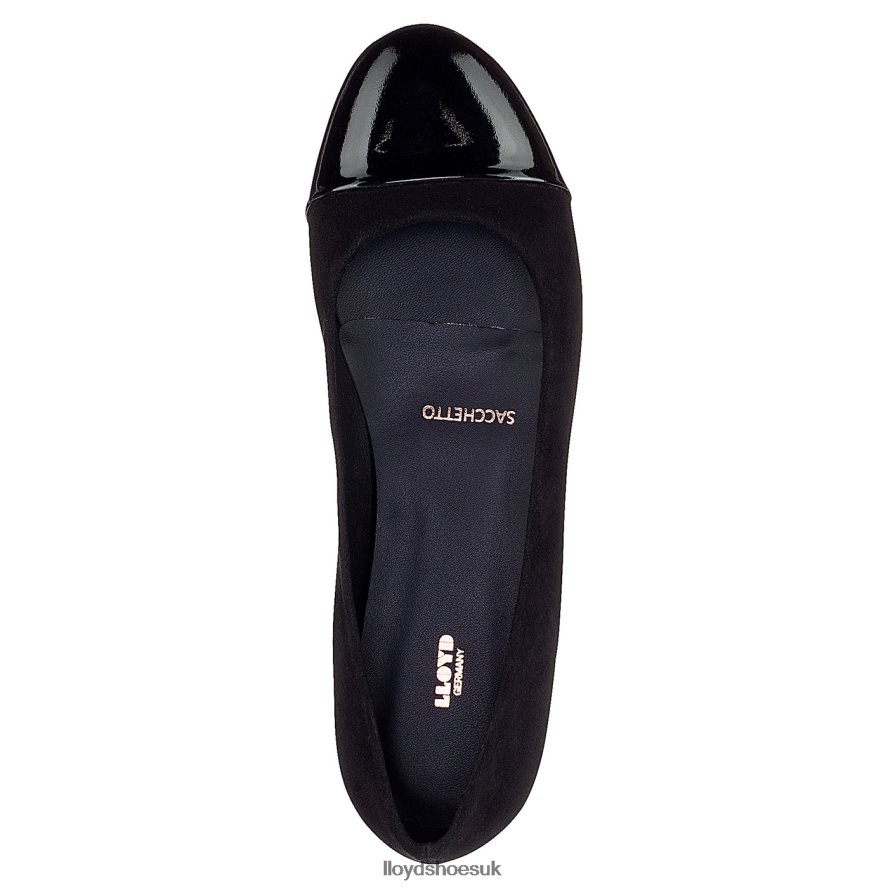 LLOYD Women PATENT LEATHER BALLERINA H4BXXT1171 Shoes black