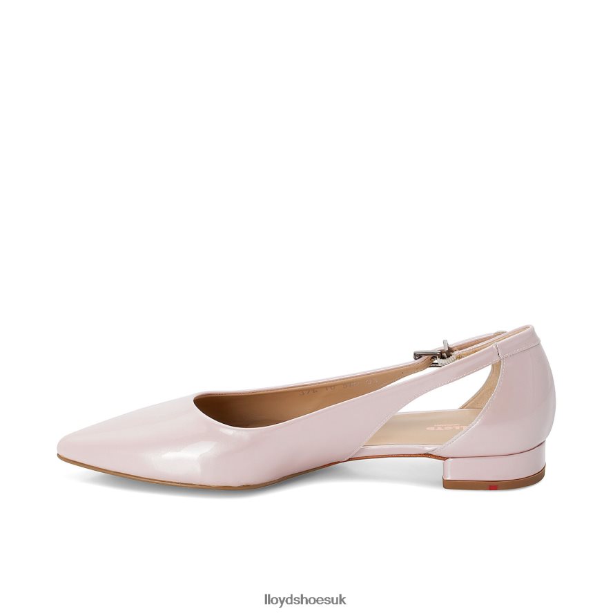 LLOYD Women PATENT LEATHER BALLERINA H4BXXT1172 Shoes red