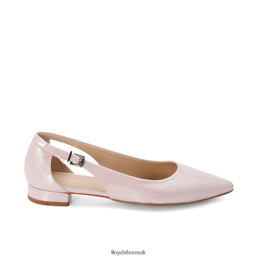 LLOYD Women PATENT LEATHER BALLERINA H4BXXT1172 Shoes red