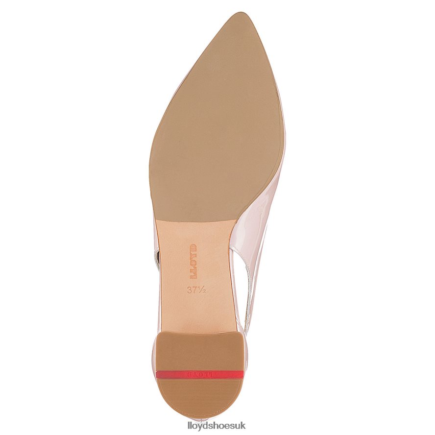 LLOYD Women PATENT LEATHER BALLERINA H4BXXT1172 Shoes red