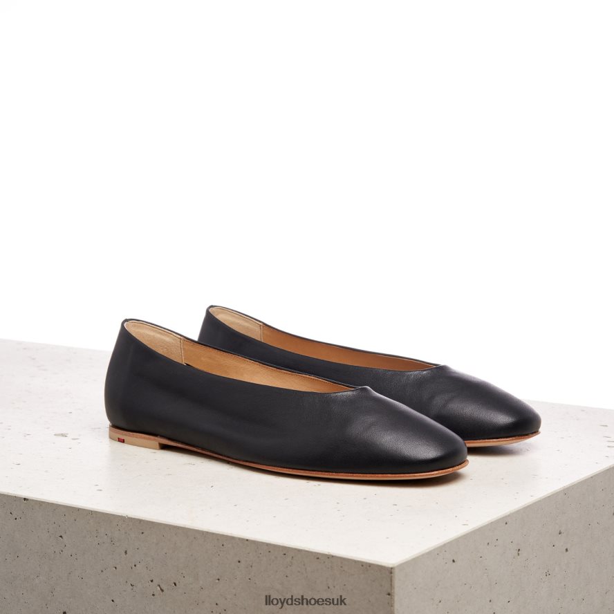 LLOYD Women SMOOTH LEATHER BALLERINA H4BXXT1257 Shoes black