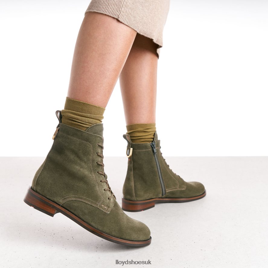 LLOYD Women ANKLE BOOTS H4BXXT953 Shoes green