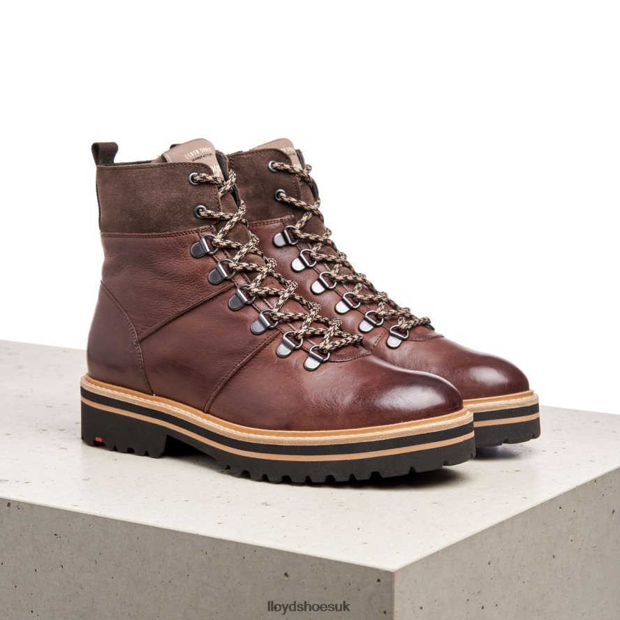 LLOYD Women Extralight SOLE LEATHER ANKLE BOOTS H4BXXT1003 Shoes brown