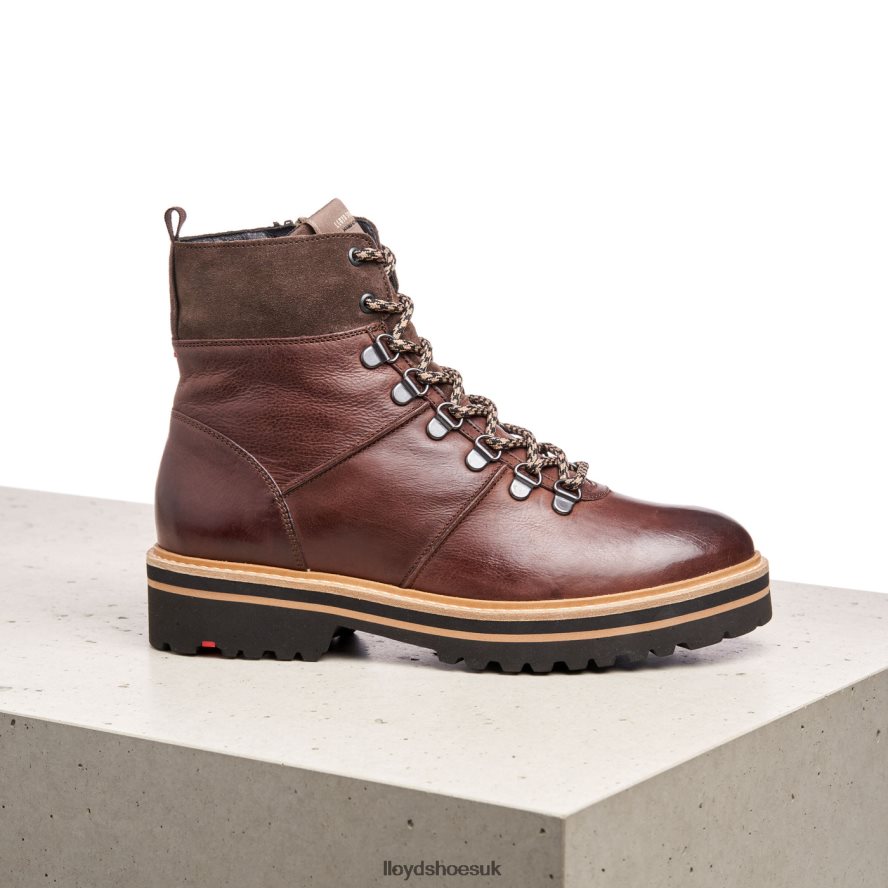 LLOYD Women Extralight SOLE LEATHER ANKLE BOOTS H4BXXT1003 Shoes brown