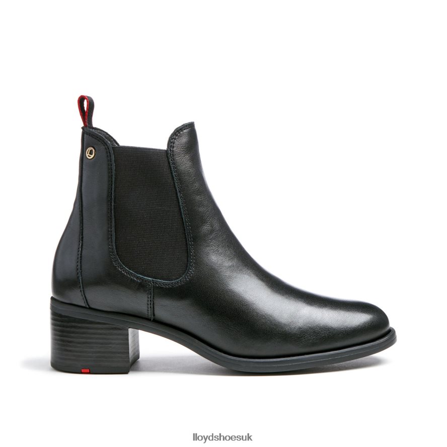 LLOYD Women Extralight SOLE LEATHER ANKLE BOOTS H4BXXT928 Shoes black