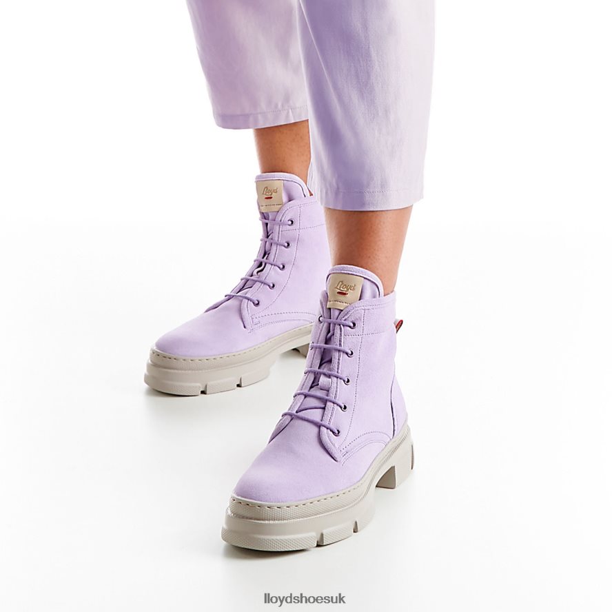 LLOYD Women LIGHT SOLE ANKLE BOOTS H4BXXT917 Shoes purple