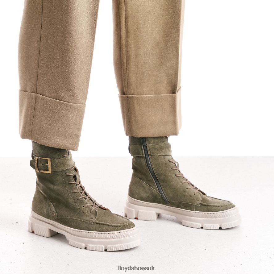 LLOYD Women LIGHT SOLE ANKLE BOOTS H4BXXT949 Shoes green