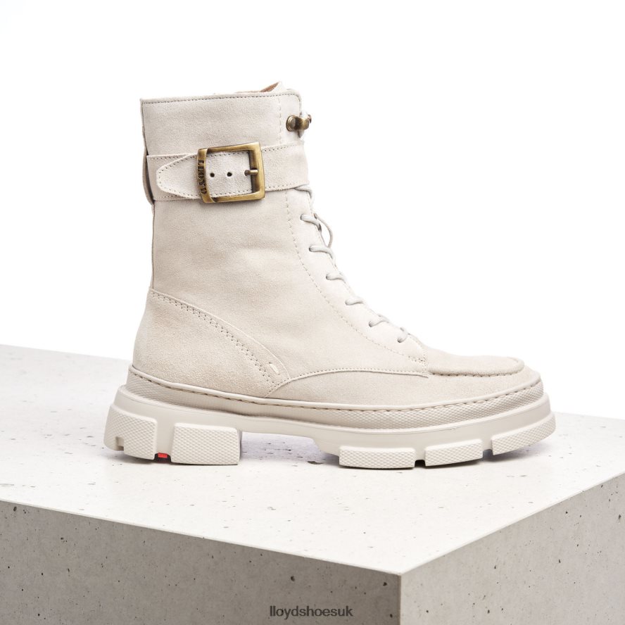 LLOYD Women LIGHT SOLE ANKLE BOOTS H4BXXT950 Shoes white