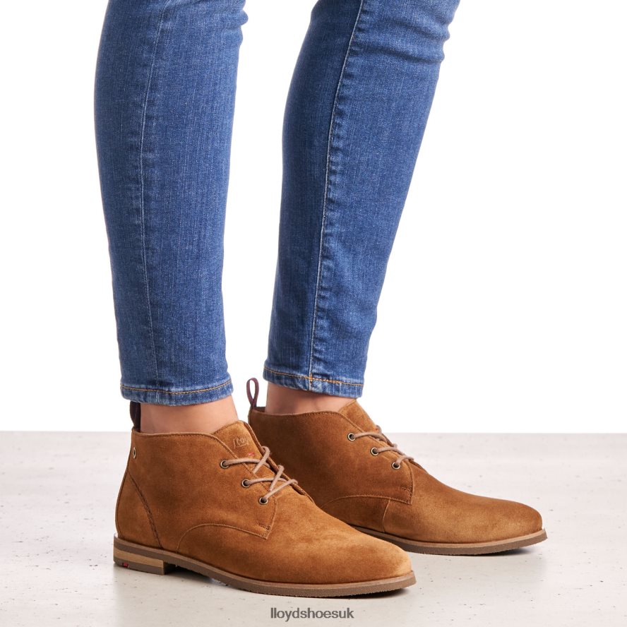 LLOYD Women breathable ANKLE BOOTS H4BXXT874 Shoes brown