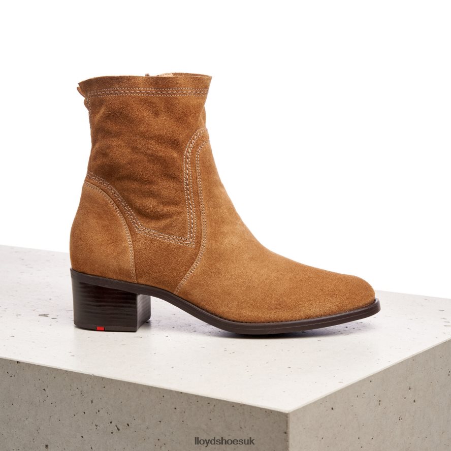 LLOYD Women breathable ANKLE BOOTS H4BXXT962 Shoes brown