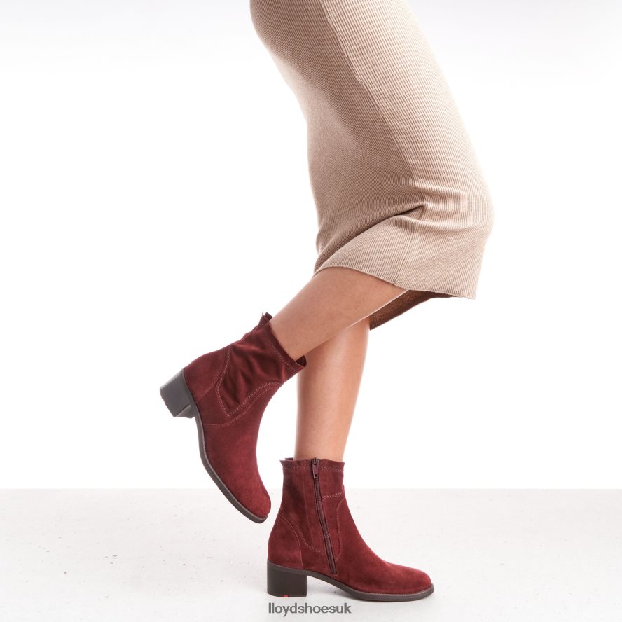 LLOYD Women breathable ANKLE BOOTS H4BXXT983 Shoes red