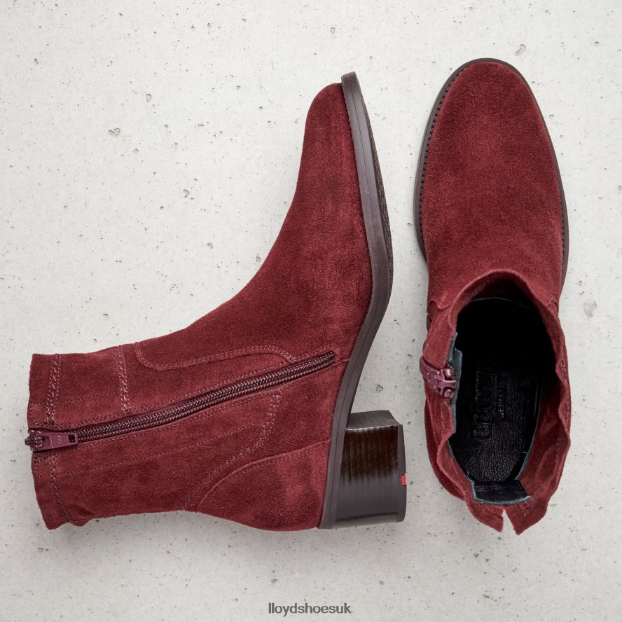 LLOYD Women breathable ANKLE BOOTS H4BXXT983 Shoes red
