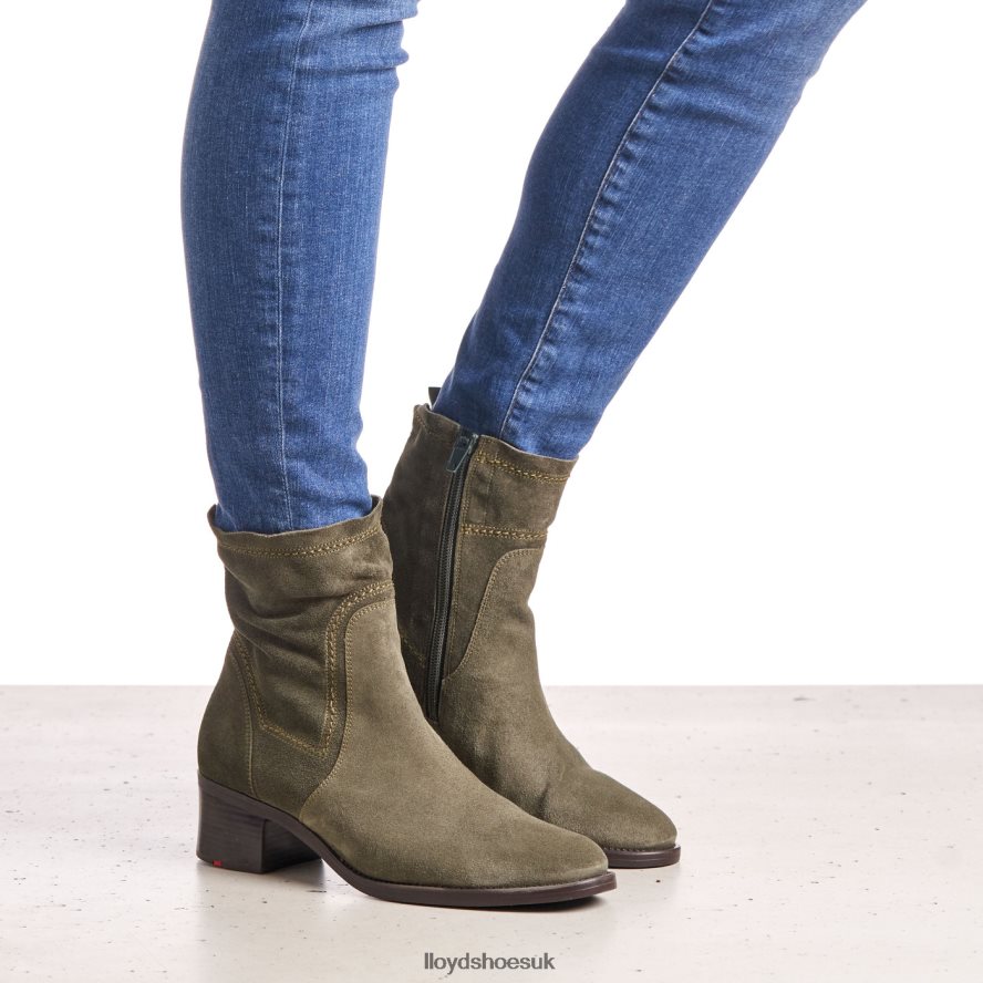 LLOYD Women breathable ANKLE BOOTS H4BXXT992 Shoes green