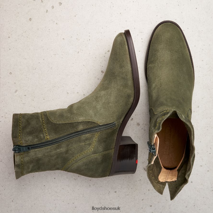 LLOYD Women breathable ANKLE BOOTS H4BXXT992 Shoes green
