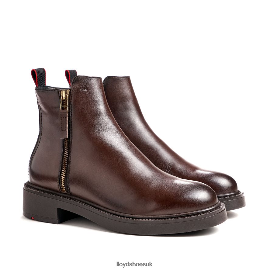 LLOYD Women classic ANKLE BOOT H4BXXT876 Shoes brown