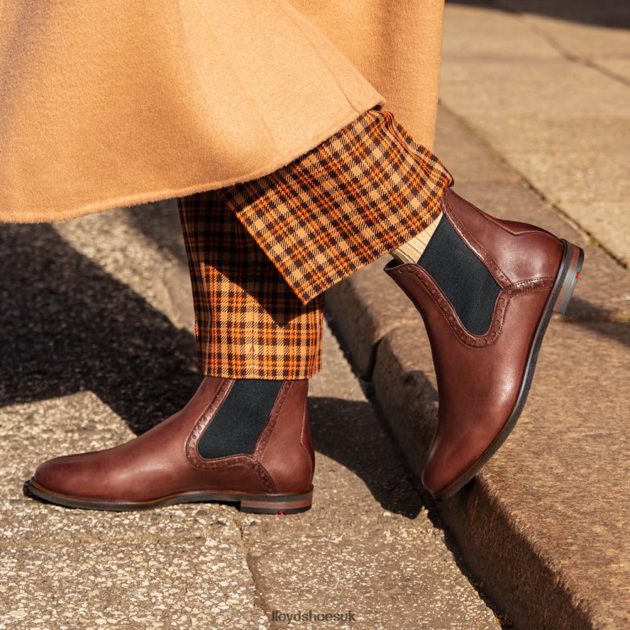 LLOYD Women easy slipping-into ANKLE BOOTS H4BXXT1004 Shoes brown