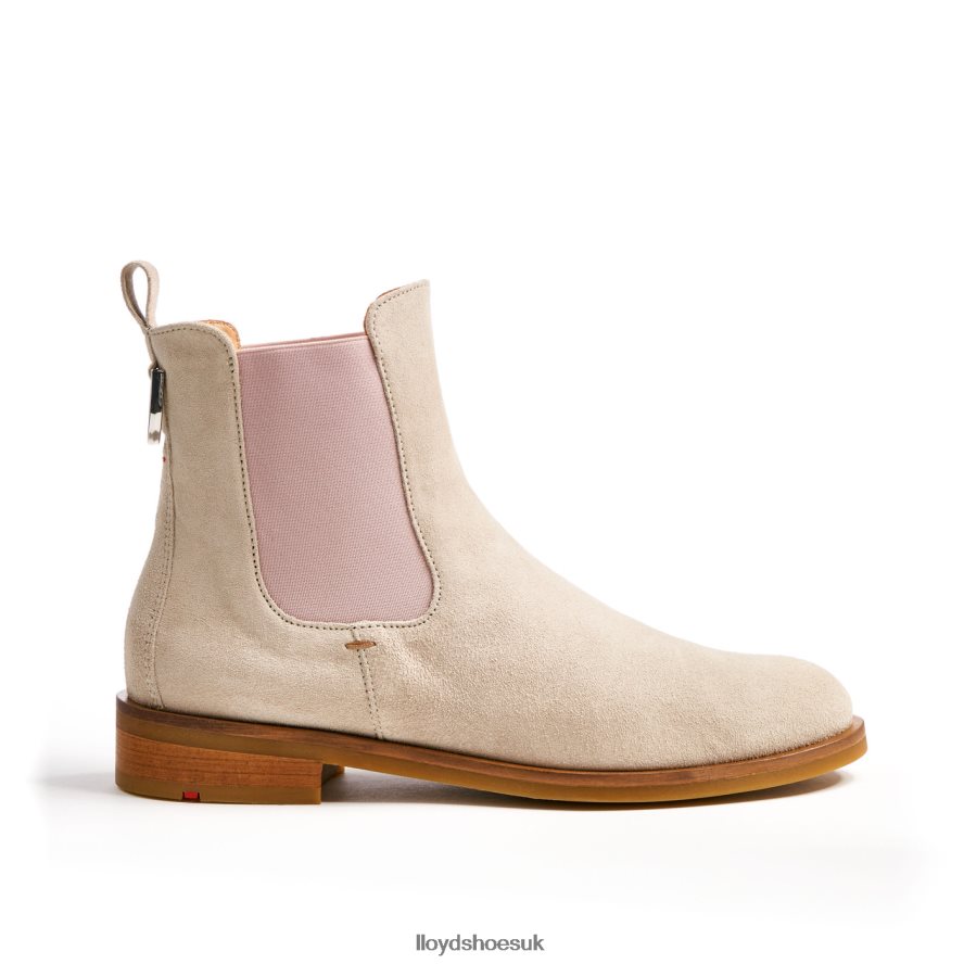 LLOYD Women easy slipping-into ANKLE BOOTS H4BXXT980 Shoes white