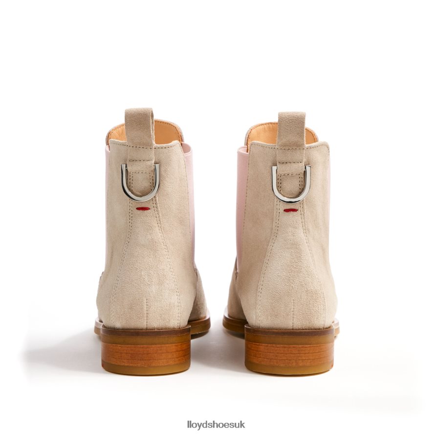 LLOYD Women easy slipping-into ANKLE BOOTS H4BXXT980 Shoes white