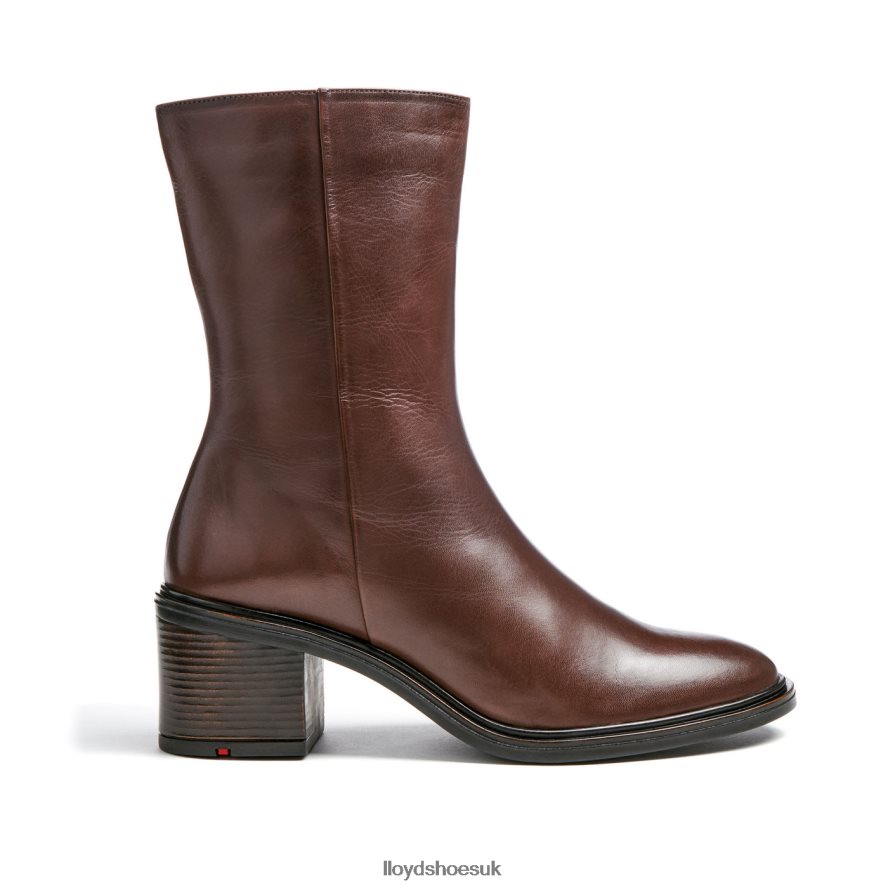 LLOYD Women fashion leather ANKLE BOOT H4BXXT886 Shoes brown