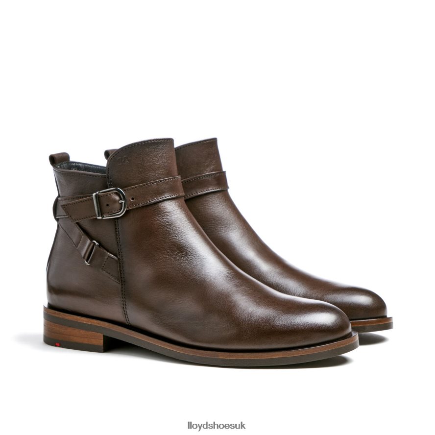 LLOYD Women fashion leather ANKLE BOOT H4BXXT899 Shoes brown