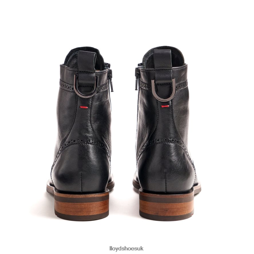 LLOYD Women fashion leather ANKLE BOOT H4BXXT908 Shoes black