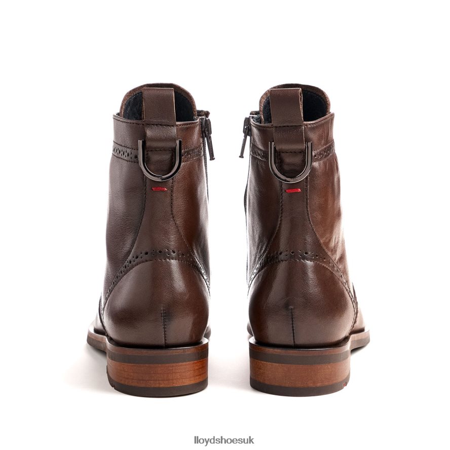 LLOYD Women fashion smooth leather ANKLE BOOT H4BXXT877 Shoes brown