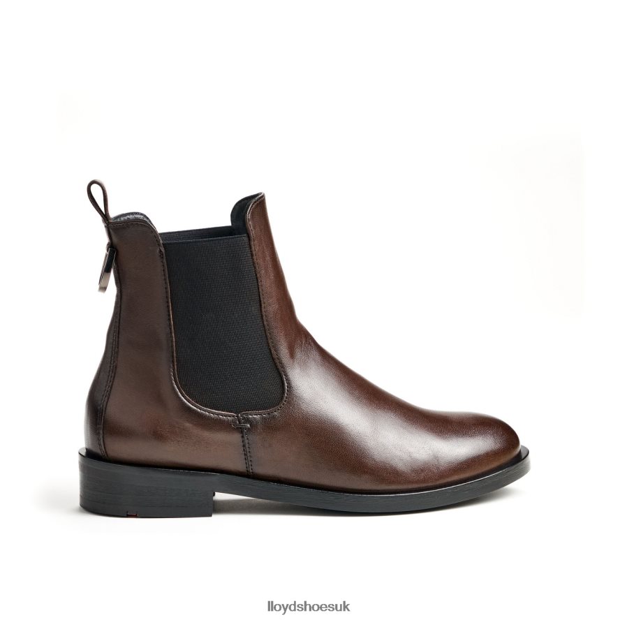 LLOYD Women fashion smooth leather ANKLE BOOT H4BXXT897 Shoes brown