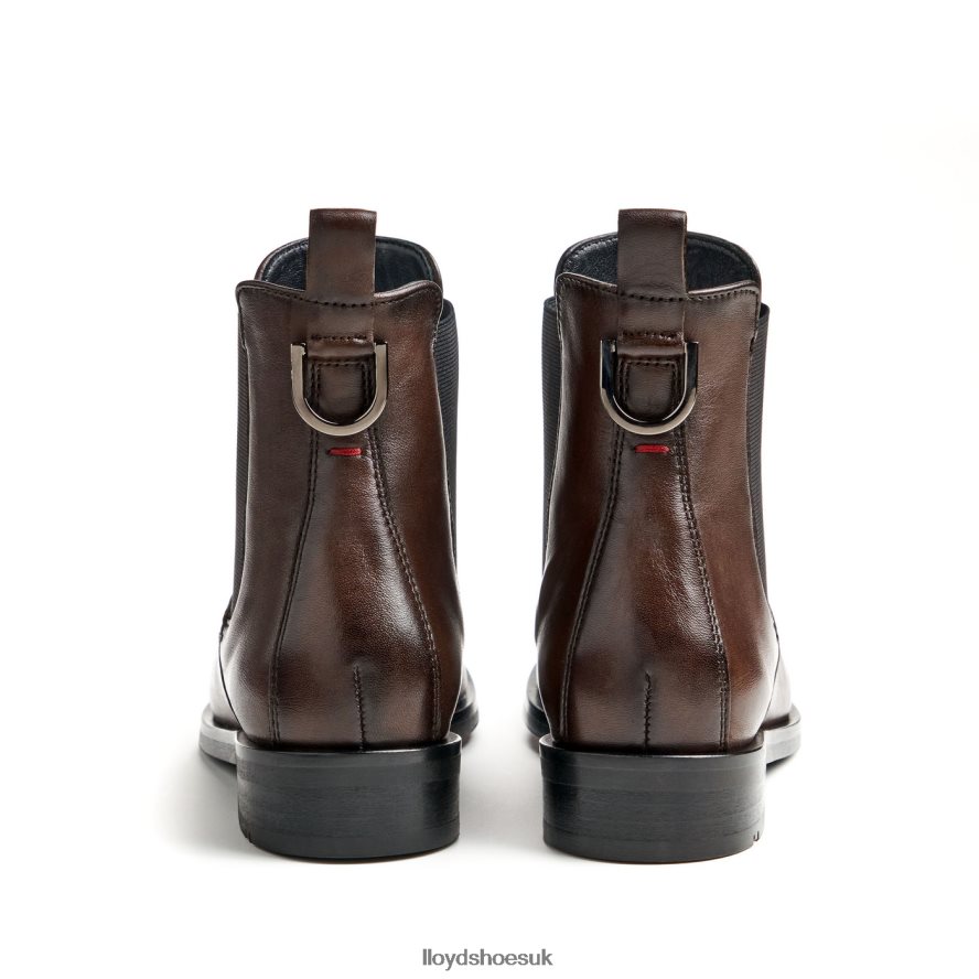 LLOYD Women fashion smooth leather ANKLE BOOT H4BXXT897 Shoes brown