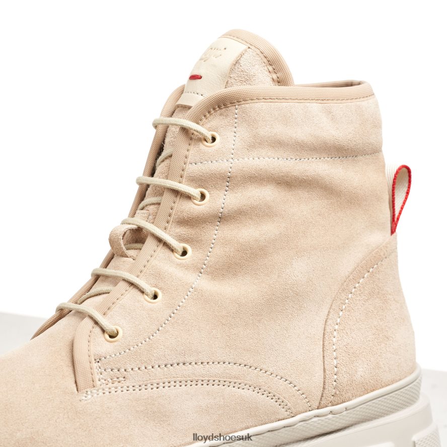 LLOYD Women lace-up ANKLE BOOTS H4BXXT977 Shoes beige