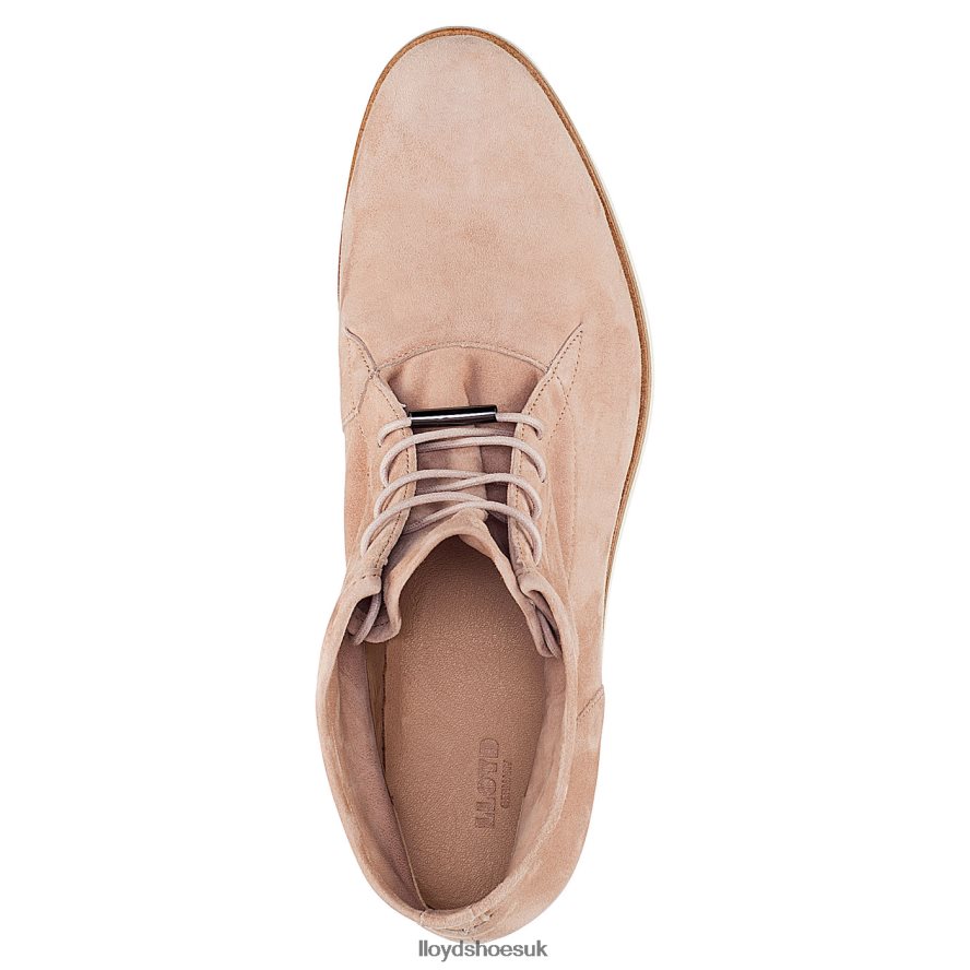 LLOYD Women lace-up ANKLE BOOTS H4BXXT991 Shoes beige