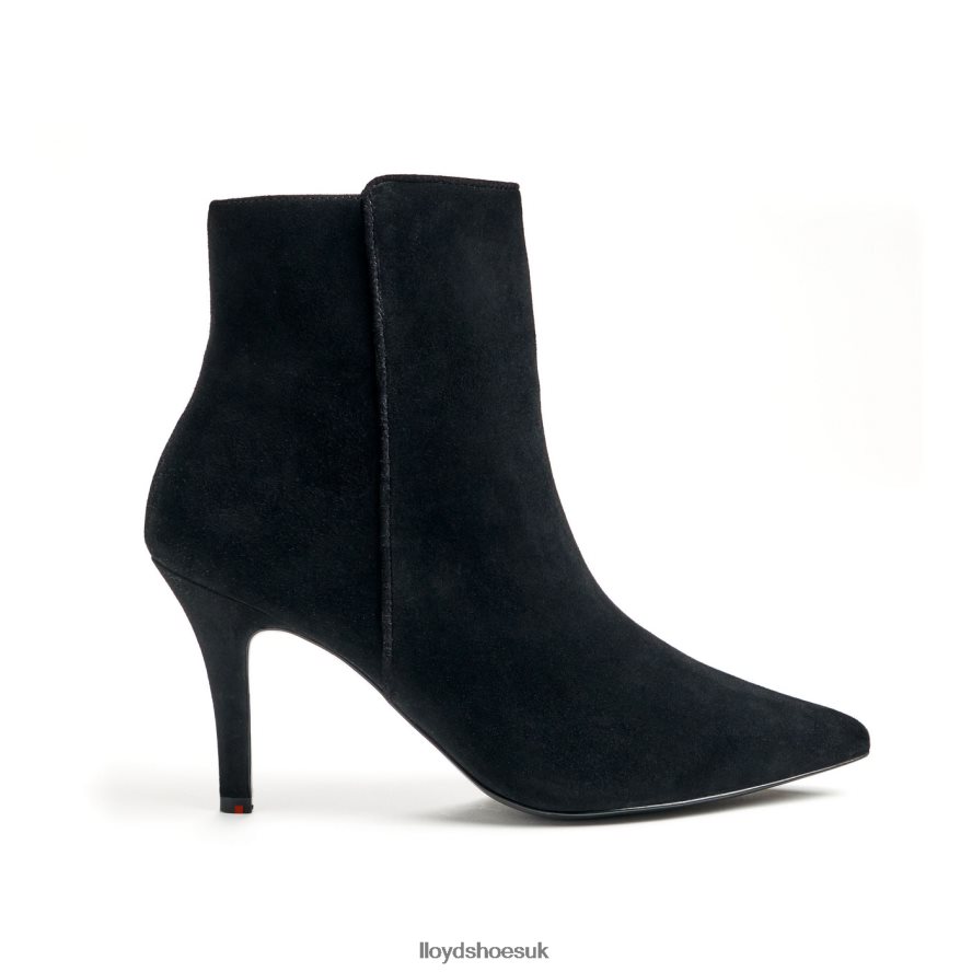LLOYD Women rough leather ANKLE BOOT H4BXXT879 Shoes black