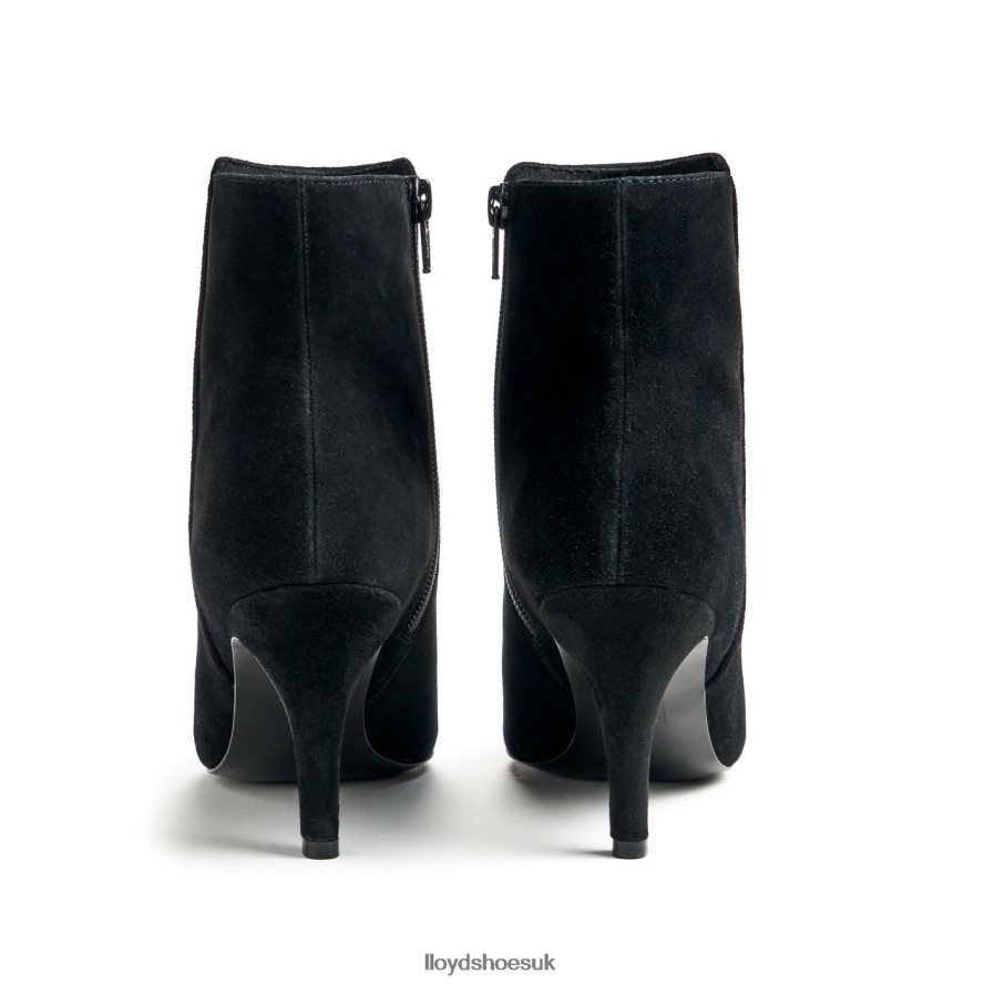 LLOYD Women rough leather ANKLE BOOT H4BXXT879 Shoes black