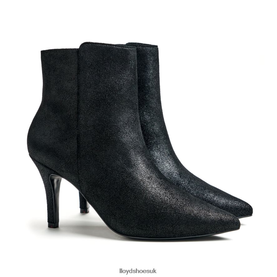 LLOYD Women rough leather ANKLE BOOT H4BXXT880 Shoes black