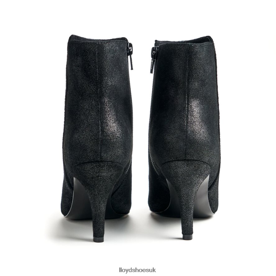 LLOYD Women rough leather ANKLE BOOT H4BXXT880 Shoes black