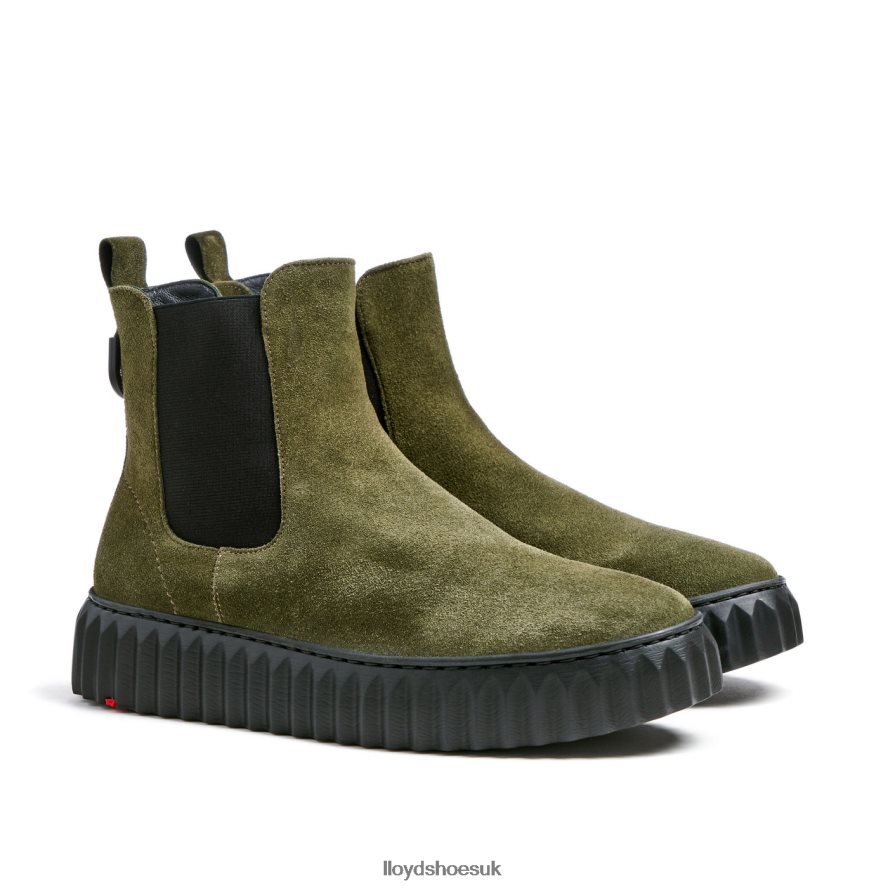 LLOYD Women rough leather ANKLE BOOT H4BXXT883 Shoes green