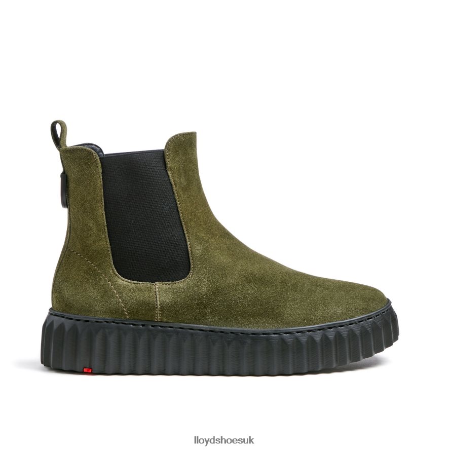 LLOYD Women rough leather ANKLE BOOT H4BXXT883 Shoes green