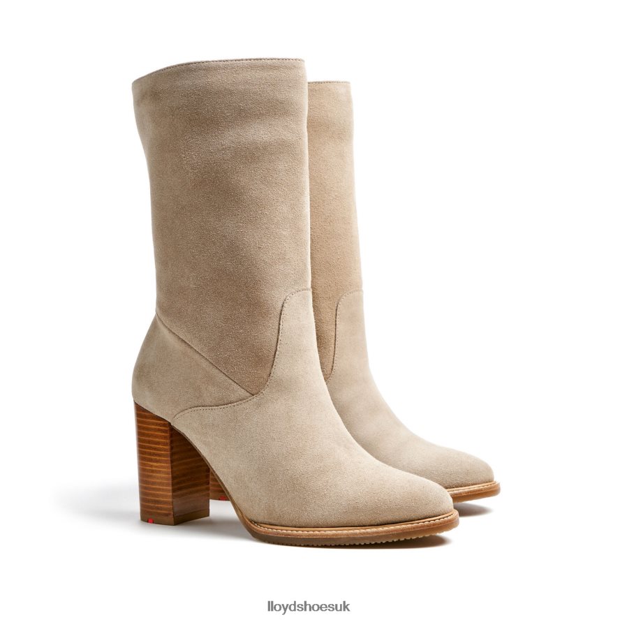 LLOYD Women rough leather ANKLE BOOT H4BXXT891 Shoes beige